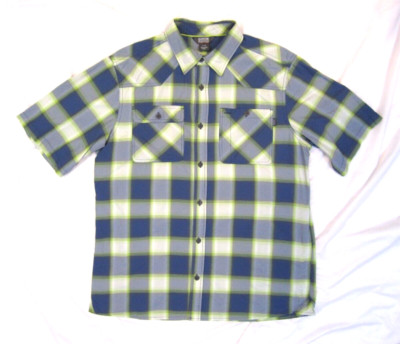 Outdoor Research Men's Growler Short Sleeve Button Up Shirt Size L  (A345) *READ