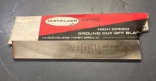 Cleveland 20983 3/16 x 1 x 6 1/2 Mo-Max High Speed Ground Cut-Off Blade