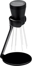 Normcore WDT Distribution Tool V2.1 with Stand - 0.23Mm 8 Prong Espresso Distrib