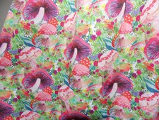 cute quirky boho mushrooms toadstool fairy fae goblin geek nerd handmade skirt