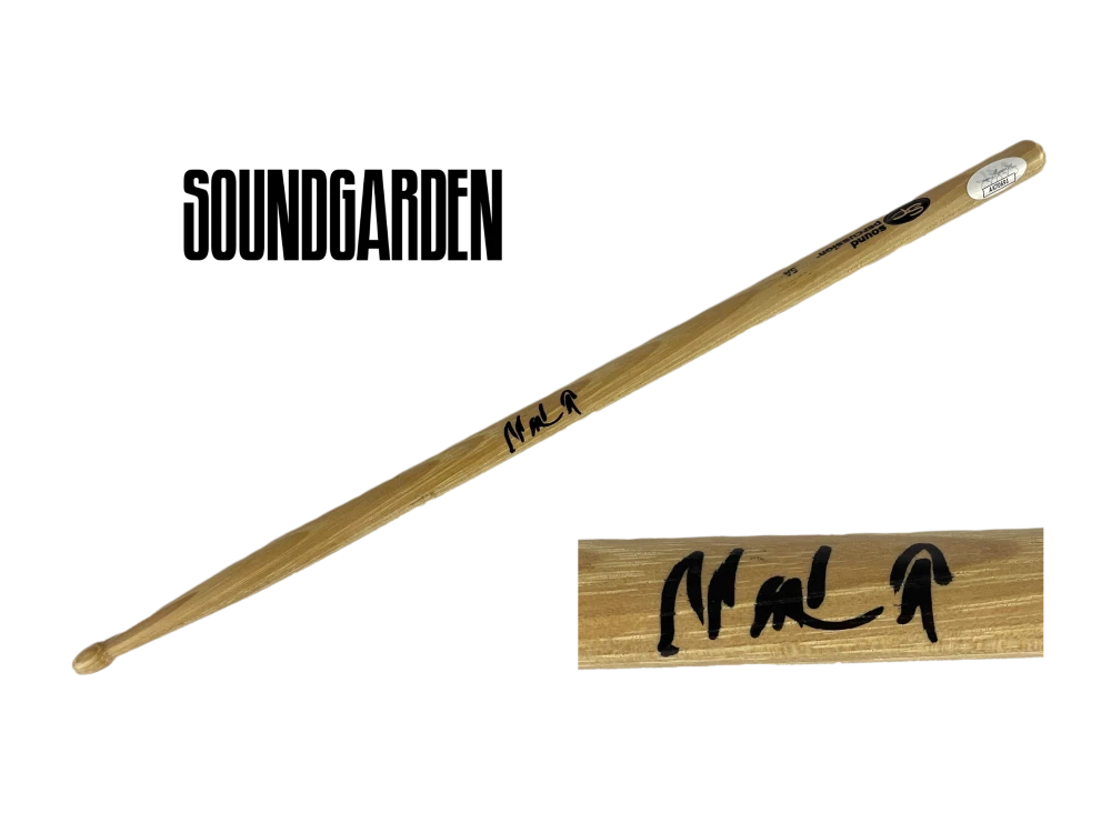 Matt Cameron Soundgarden Signed Autograph Drumstick Drum Stick