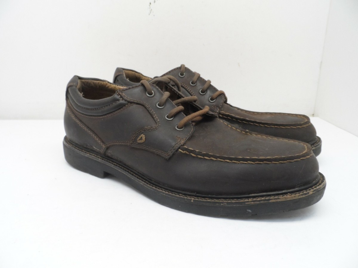 Chaps Men\'s‎ Leather Oxford Shoes Brown Lace-Up Dress Casual Size 10M Chaps M Oxford Dress Shoes for Men for sale | eBay main image 2