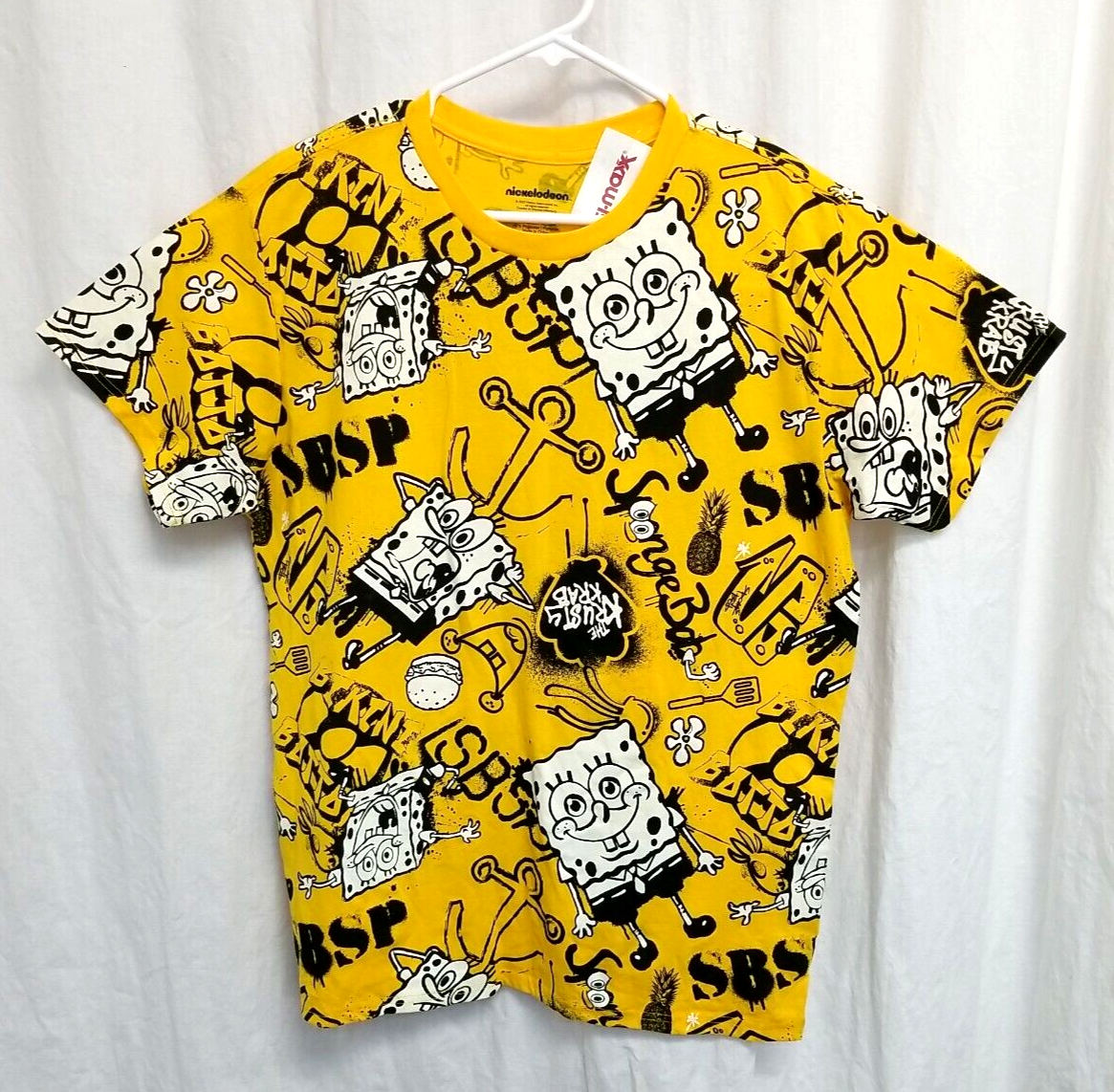 Nickelodeon Maglietta da uomo Spongebob e Patrick Bikini Bottom Patente di guida Maglietta a maniche corte - Graphic Tee (S-XXL
