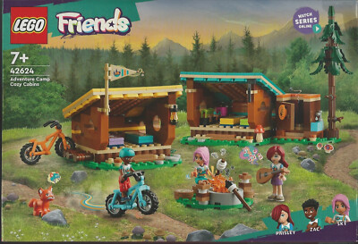 LEGO FRIENDS 42624 ADVENTURE CAMP COZY CABINS new neu