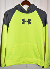BOYS UNDER ARMOUR HOODED SWEATSHIRT / HOODIE SIZE XL EXTRA LARGE 50