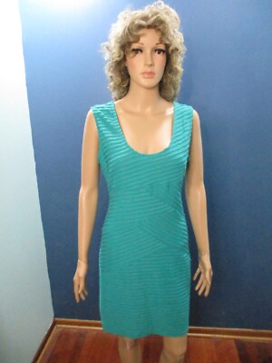 XL blue stretchy zig zag stripe textured knit sheath dress XHILARATION |  eBay