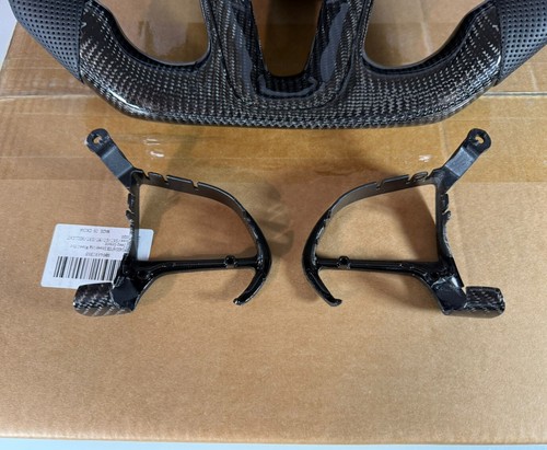 Carbon Fiber Steering Wheel For 2015-20 Dodge Challenger Charger RT SRT Hellcat - Picture 15 of 16