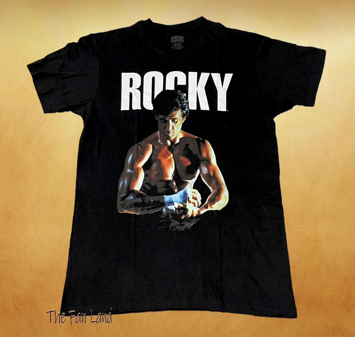 T-Shirt Uomo In Puro Cotone Rocky B. - Vestibilità Basic Top Qualità - Made In Italy Con Stampa Divertente - 6