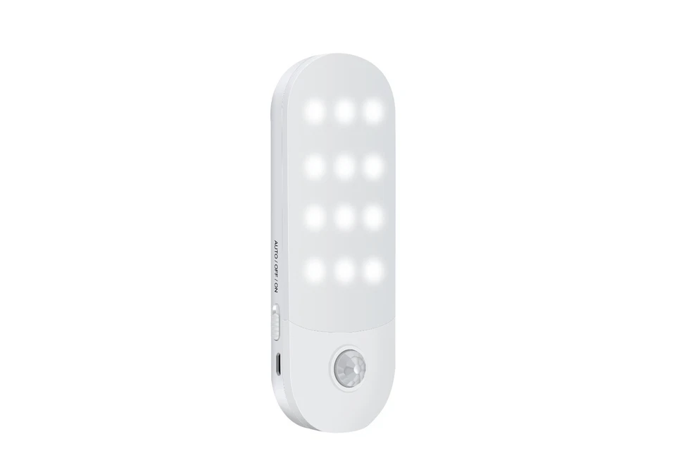 LED Nachtlicht mit Bewegungsmelder USB Magnetisch Nachtlampe Orientierungslicht - Bild 2 von 4