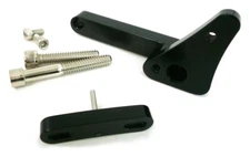 Big Block Chevy BBC 396-454 Aluminum Timing Tab 8" Balancer with Pointer Black