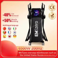 new 6500W Machine Body Slimming Sculpting Device Electromagnetic Muscle Building
