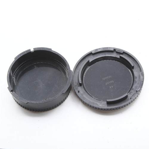 Original Canon FD Camera Body Cap + Rear Lens Cap Set - Bon état ! - Photo 2 sur 2