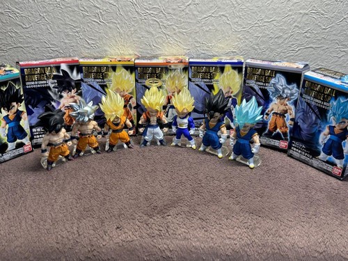 dragon ball adverge SP LEGEND OF GOKOU VEGETA all 7 types set full complete - Picture 9 of 10