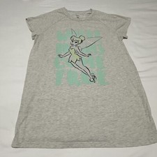 Disney Tinker Bell Where Dreams Come True PJ Pajama Sleep Shirt Top Sz L/XL