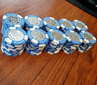 Lot 100 NEW CERROMAR BEACH CB $100 aa COIN Casino chip DORADO Puerto Rico poker — photo 3