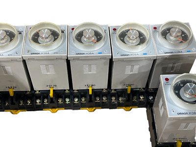 PLC TIMER OMRON H3BA 100/110/120V 50/60HZ