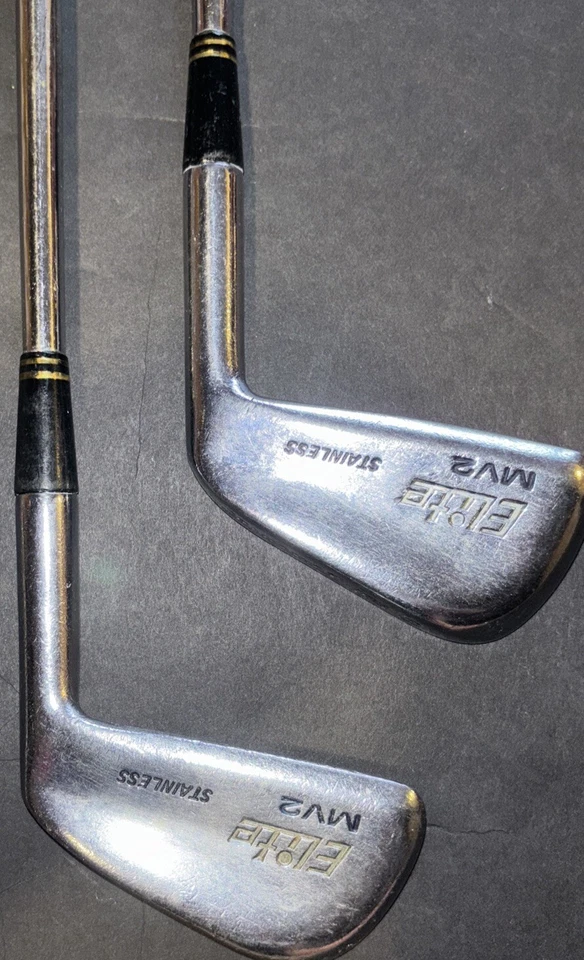 Spalding Executive MV2 Irons 2-3-4-5-7-8-9, Stiff Steel Shafts, RH Golf Clubs - Image 3 of 4
