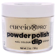 Pro Powder Polish Nail Colour Dip System Metallic Lemon Gold by Cuccio - 1.6 oz