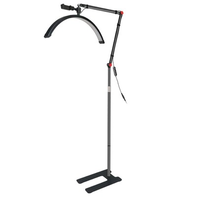 LED Beauty Light Kosmetiklampe Moonlight 360° Drehung dimmbar Handyhalter Foto