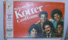 WELCOME BACK KOTTER CARD GAME 1976 TV SHOW MILTON BRADLEY