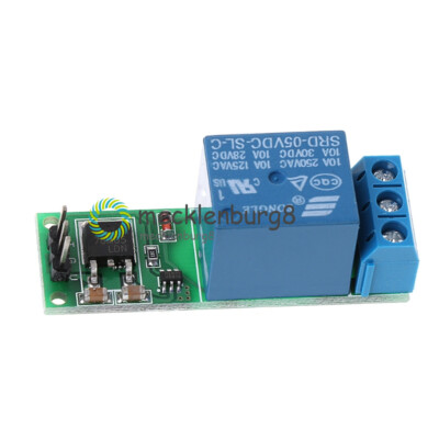 1PCS 6V-24V Flip-Flop Latch Relay Bistable Self-locking Low Pulse Trigger Module