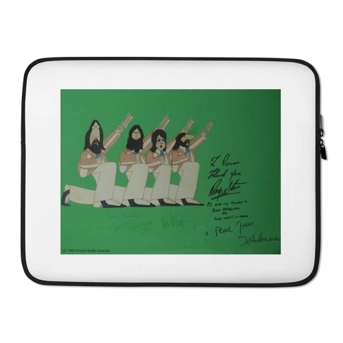 Laptop Sleeve Authentic Beatles Signed Abbey Road Memento