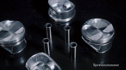 4x Kolben Satz 77mm Für 1.6L MINI R55 R56 R57 R58 R59 R60 R61 N12B16A/N16B16A - Video 1 of 1