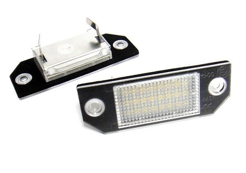2x Luce targa LED Canbus per Ford Focus II 04-12 03-10 C-Max DM2 - Foto 4 di 9