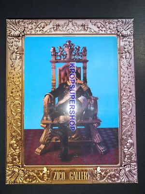 Zico 1st Mini Album Gallery CD Poster Sticker Good Condition Block