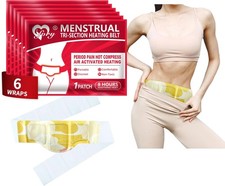 Heating Pad for Period Cramps, Menstrual Heating Pad, Portable Period  Back Hea