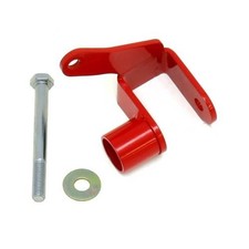 Bmr Panhard Bar Relocation Bracket Bolt-in Red Powdercoated Ford Mustang Each