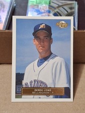 1992-93 DEREK LOWE FLEER EXCEL MINORS LEAGUE ROOKIE CARD RC #226 MARINERS SOX. rookie card picture