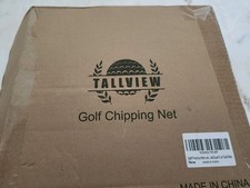 Golf Chipping Net w/ Mat   Tallview Practice Trainer for Indoor/Outdoor Use