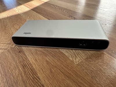Elgato Thunderbolt 3 Docking Station - Silver No Cords Just The Unit