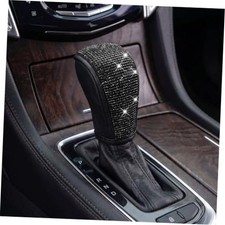 Bling Car Gear Shift Cover - Black