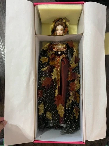 RARE! Bob Mackie's Legendary Beauties Seasons Doll "Autumn", NIB, COA 1995
