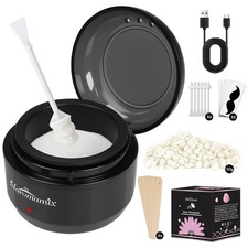 Professional Wax Warmer Heater Hair Removal Depilatory Waxing Kit Beans Sticks