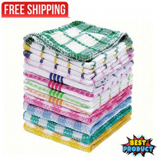 Waffle Weave Dish Cloths - Quick-Drying Super Absorbent Kitchen Towels Dish Rags