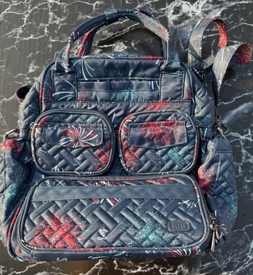 Lug Fireworks Mini Puddle Jumper Crossbody Bag Quilted  display picture 1
