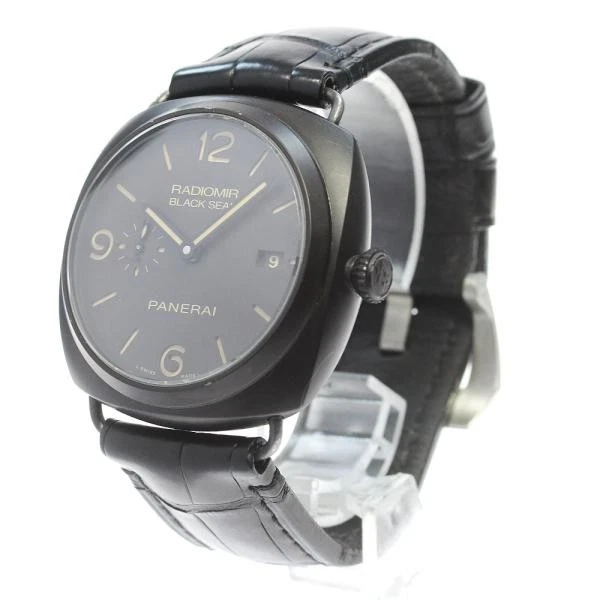Panerai — Officine Panerai Radiomir Composite Black Seal 3 Days PAM00505 45mm Watch #C4622