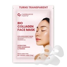 Carbamide Forte Bio Collagen Mask  Collagen Mask Overnight  35g,Pack of 2
