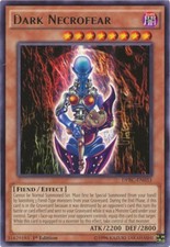 Dark Necrofear - DPBC-EN033 - Rare - 1st Edition - Heavily Played - Duelist Pack