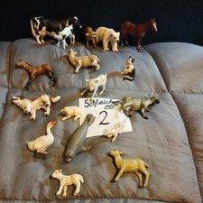 Rare Schleich Etc mixed Animals Bundle Job Lot Toys Figures Models Papo AAA VGC