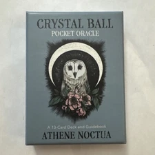 Crystal Ball Pocket Oracle : A 13-Card Deck and Guidebook by Athene Noctua...