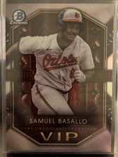 2025 Bowman #VIP-4 Samuel Basallo Very Important Prospects