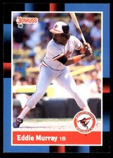 Eddie Murray 1988 Donruss #231 Orioles MLB READ FREE SHIPPING AutographDen