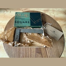 Vintage Moore and Wright Precision square No400