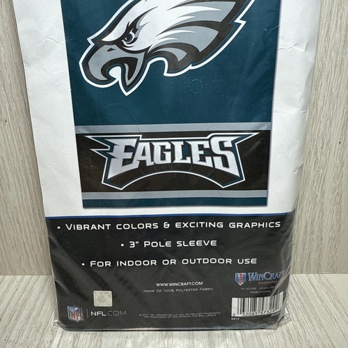Philadelphia Eagles Vertical House Flag-Single Sided, 28" x 40" - Picture 2 of 4