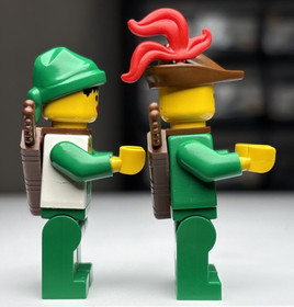 LEGO Castle 6071 Forestmen's Crossing MINIFIGURES ONLY Forestwoman cas319 Horse