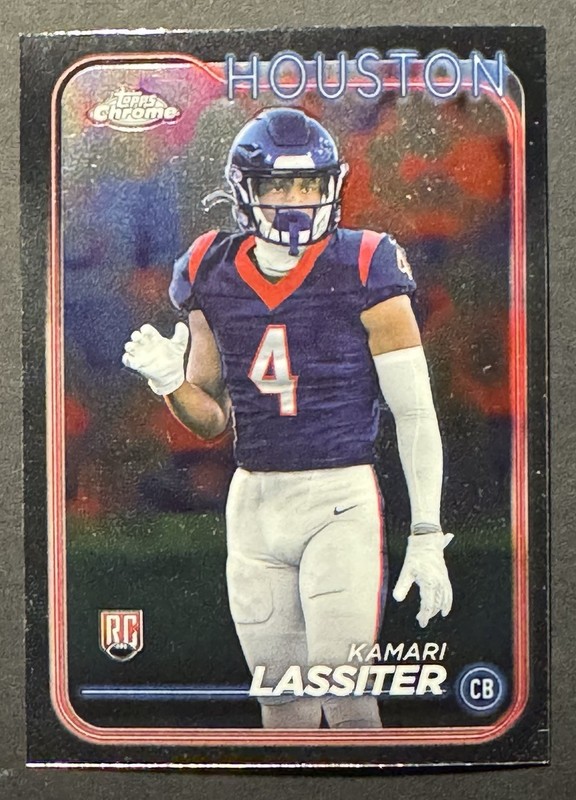2024 Topps Chrome - Rookies Kamari Lassiter #245 (RC)